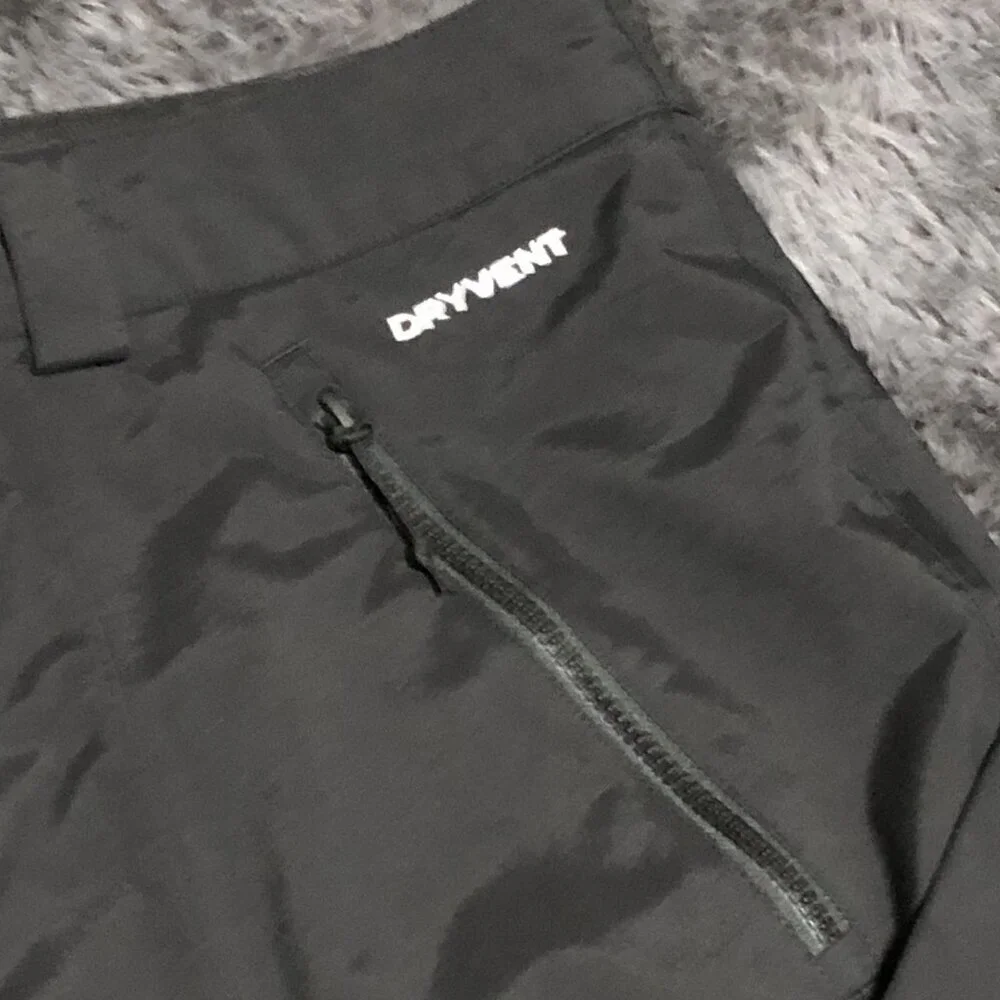The North Face Slashback Cargo Ski Waterproof Snow Pants Mens XXL Black New